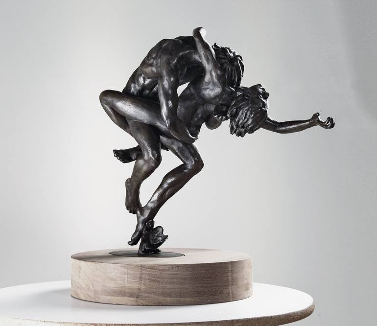 Original Figurative Erotic Sculpture by Anna Weightman