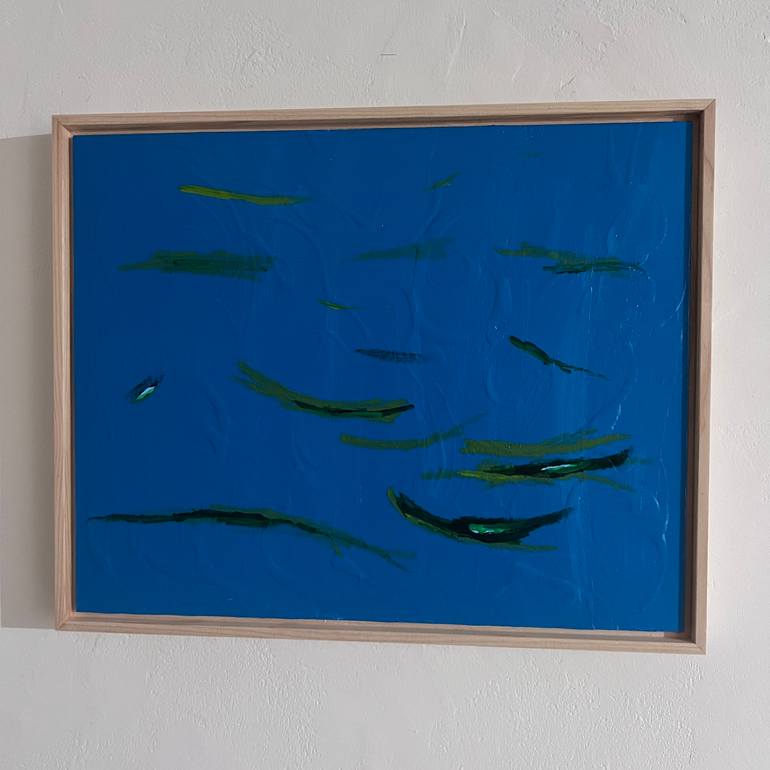 Original Abstract Painting by Nanoperez Artist | Abstract Art on Wood | Homenaje a Hugo (Tribute to Hugo)