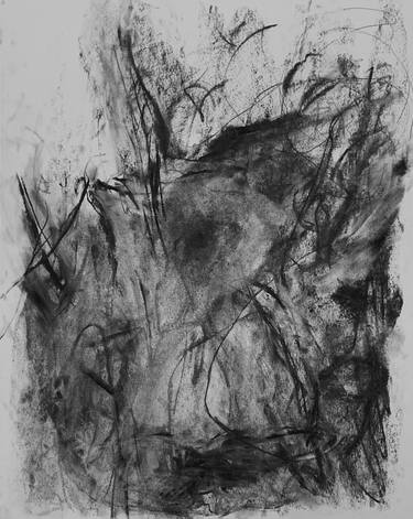 Original Abstract Expressionism Abstract Drawings by Salah Benali