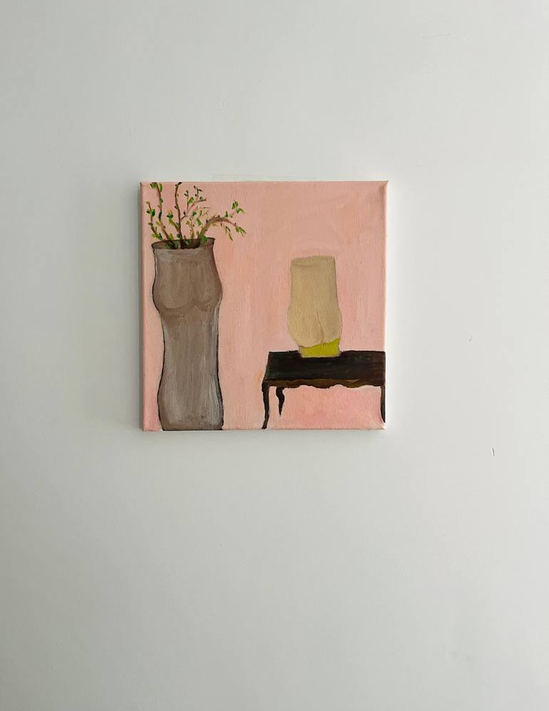 Original Abstract Still Life Painting by Peony Lee