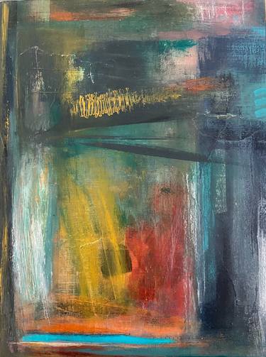 Original Modern Abstract Paintings by Annie Gendreau