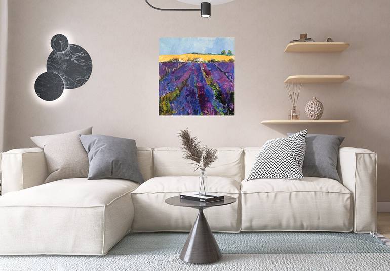 Original Impressionism Landscape Painting by Norma Canzanella