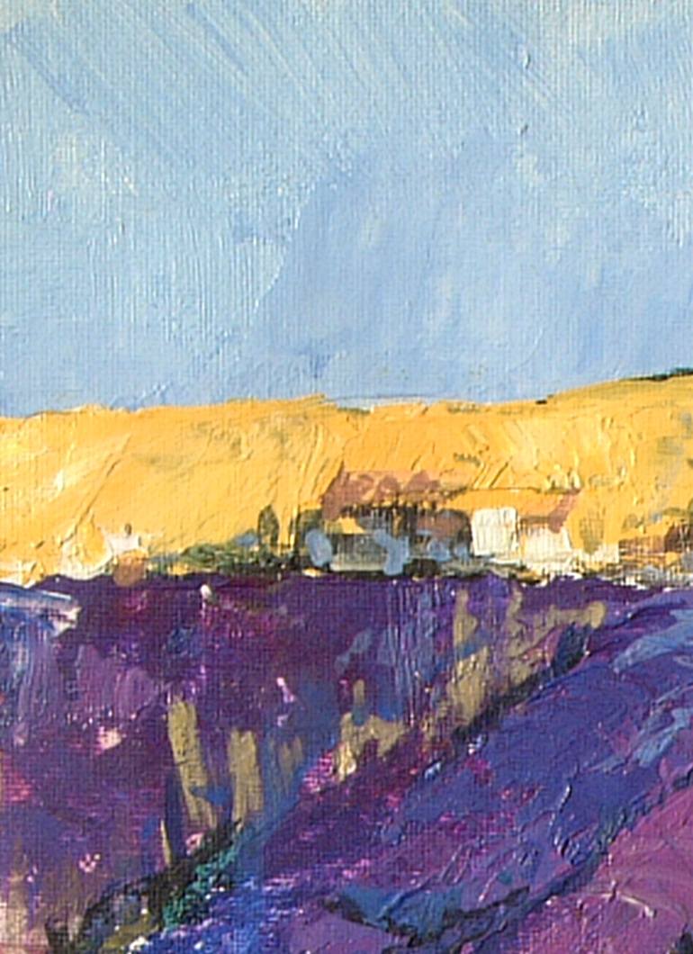 Original Impressionism Landscape Painting by Norma Canzanella