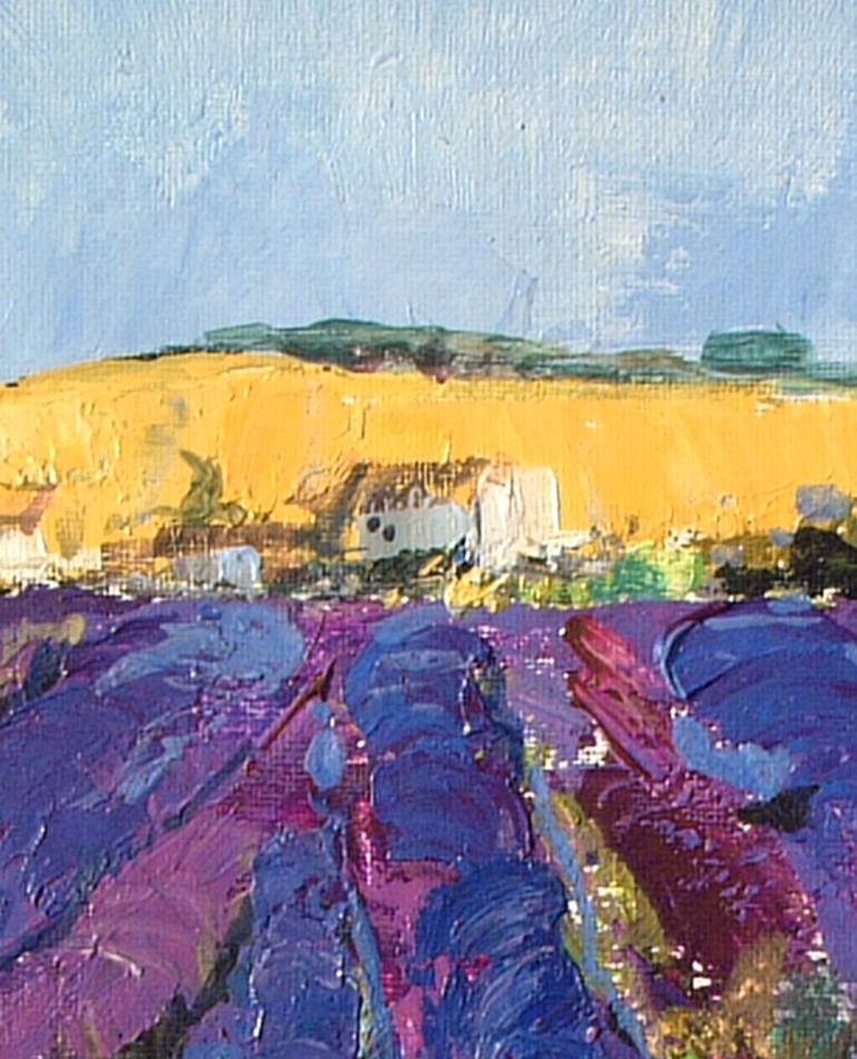 Original Impressionism Landscape Painting by Norma Canzanella