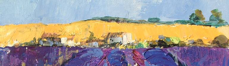 Original Impressionism Landscape Painting by Norma Canzanella