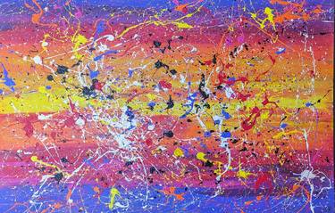 Original Abstract Expressionism Abstract Paintings by Cassius Wright