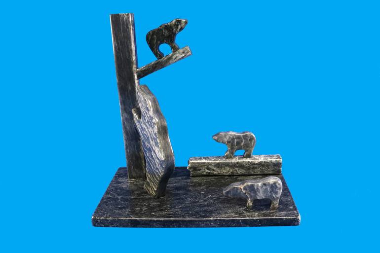 Original 3d Sculpture Animal Sculpture by WILLIAM ST DENIS