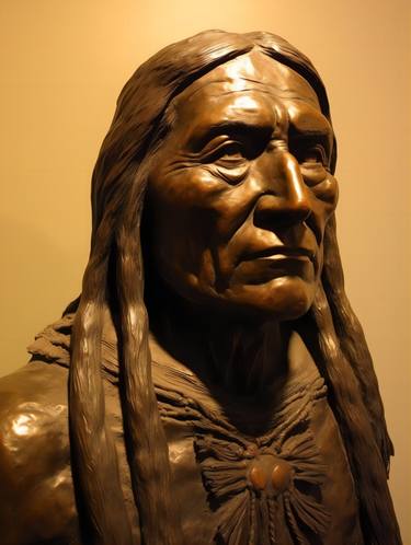 Original Portrait Sculpture by Handsong Gallery