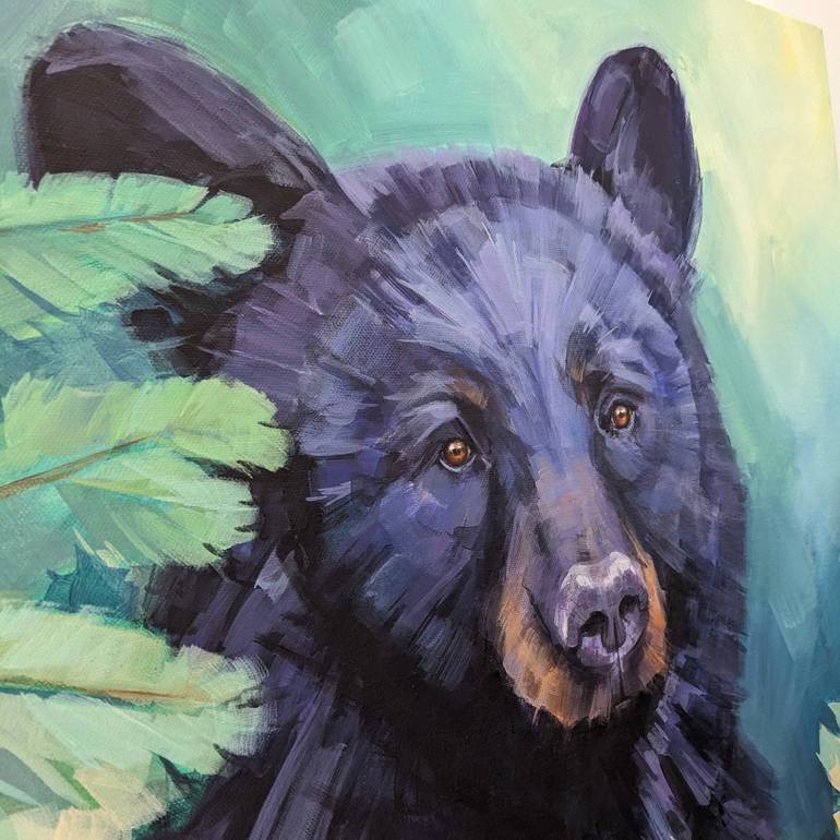 Original Impressionism Animal Painting by Antonina Banderova