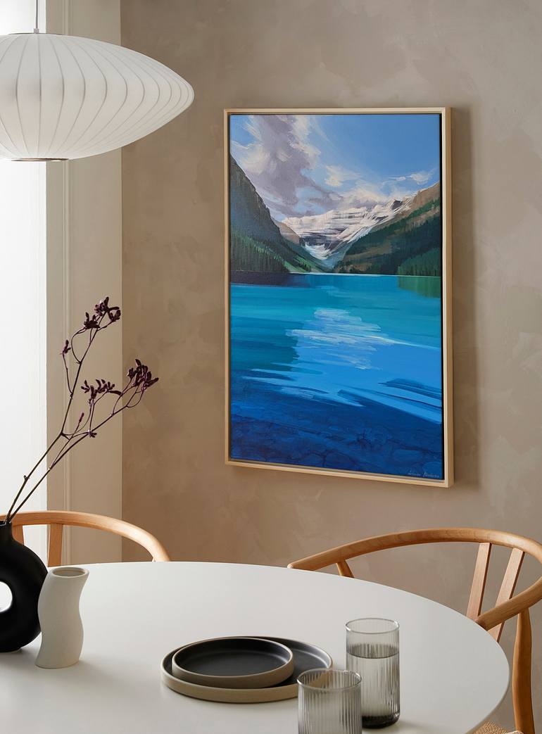 Original Impressionism Landscape Painting by Antonina Banderova