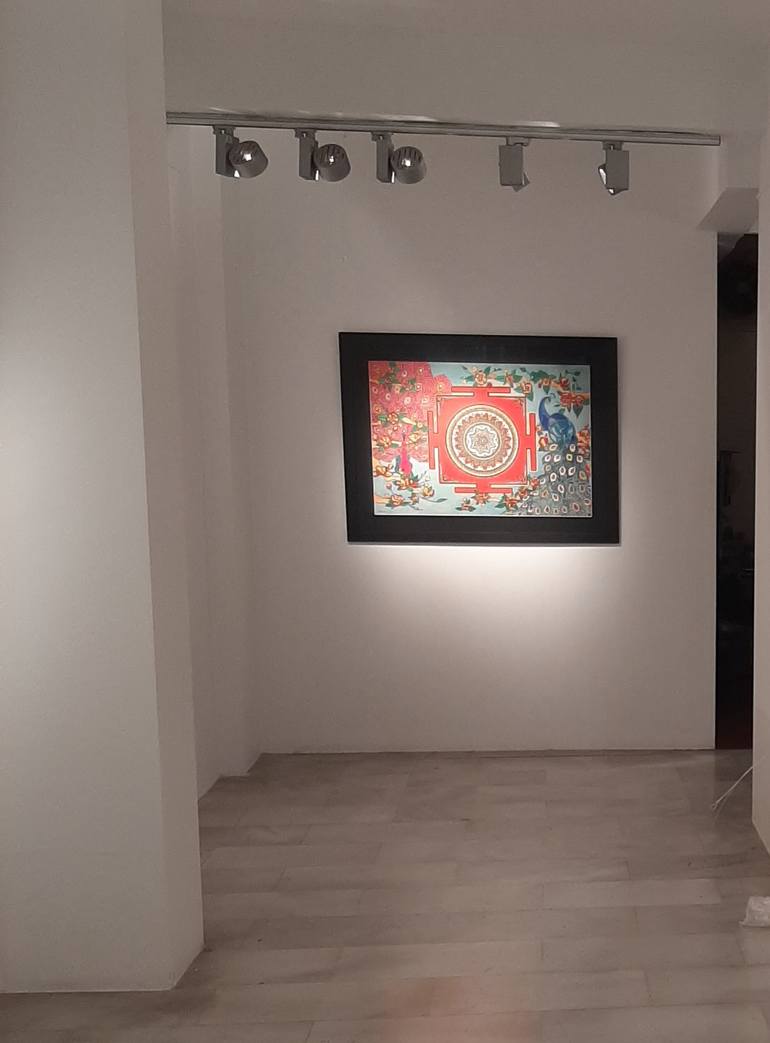Original Contemporary Floral Mixed Media by Natassa Sarris
