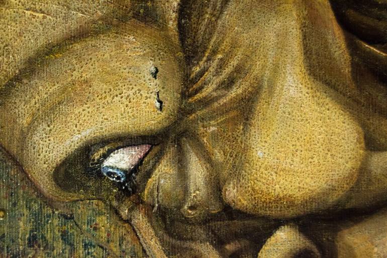 Original Surrealism Fantasy Painting by Mattia Malis