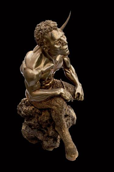 Original Figurative Classical Mythology Sculpture by Mattia Malis