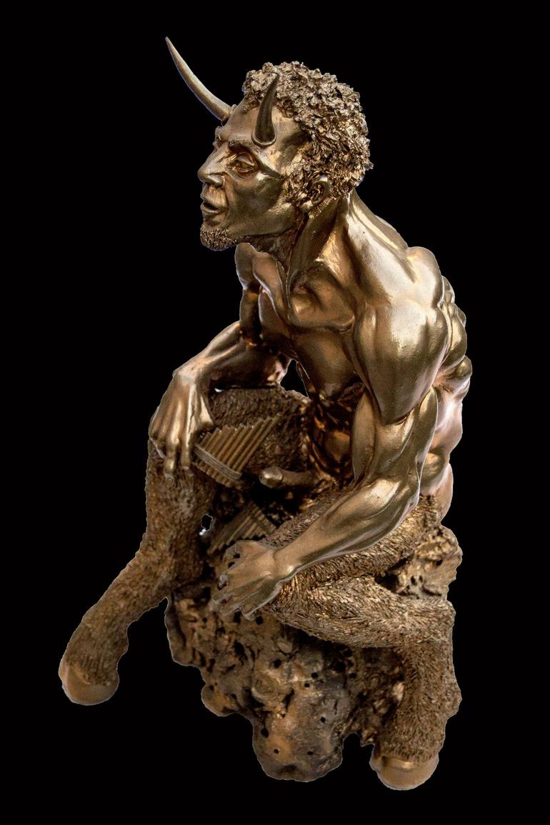 Original Figurative Classical Mythology Sculpture by Mattia Malis