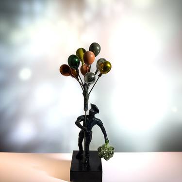 Colors Of Life (Balloon Man) - Sculpture Limited Edition-10 thumb
