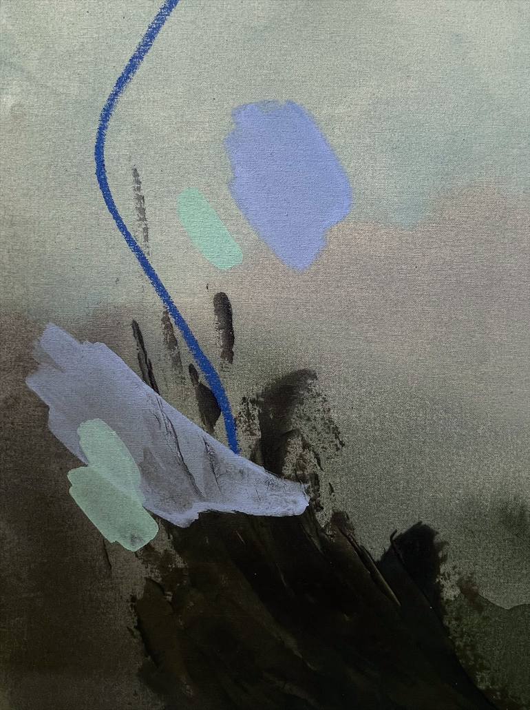 Original Abstract Painting by Hannah Kim