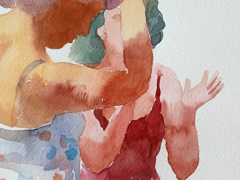 Original Contemporary Beach Painting by Marina Lukianova