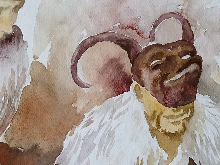 Original Contemporary Travel Painting by Marina Lukianova