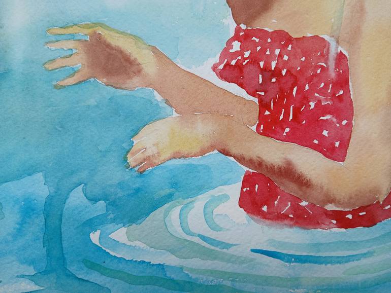 Original Contemporary People Painting by Marina Lukianova
