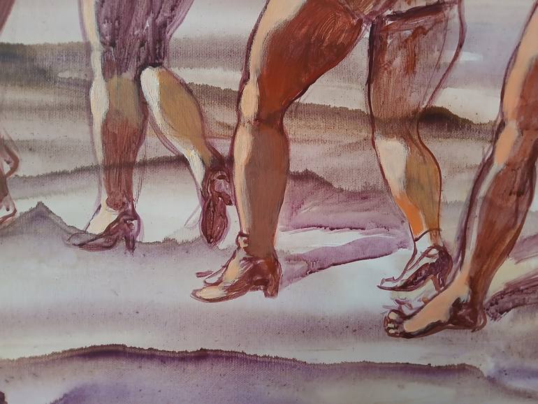 Original Contemporary People Painting by Marina Lukianova