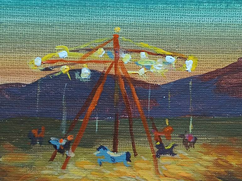 Original Impressionism Landscape Painting by Marina Lukianova