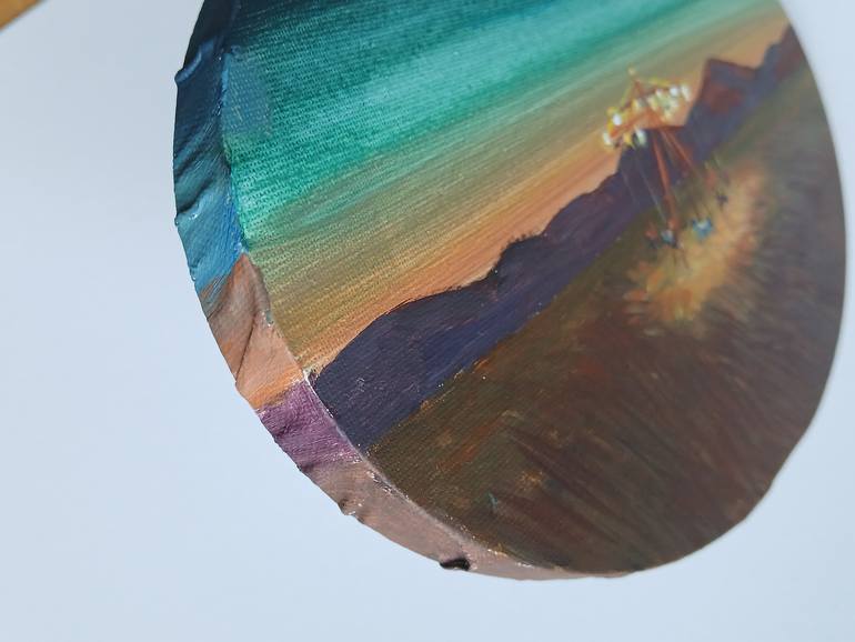 Original Impressionism Landscape Painting by Marina Lukianova