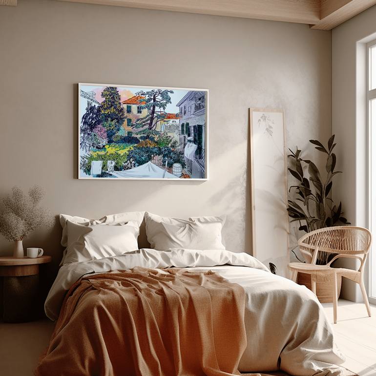 Original Contemporary Landscape Painting by Marina Lukianova