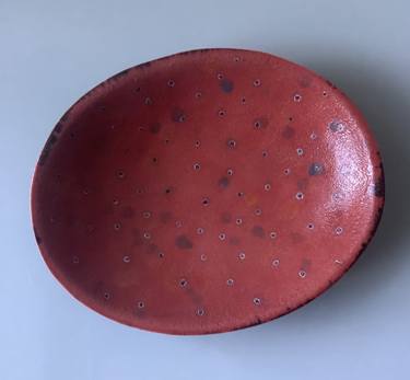Oval Dish with Tetured Surface, No.129 thumb