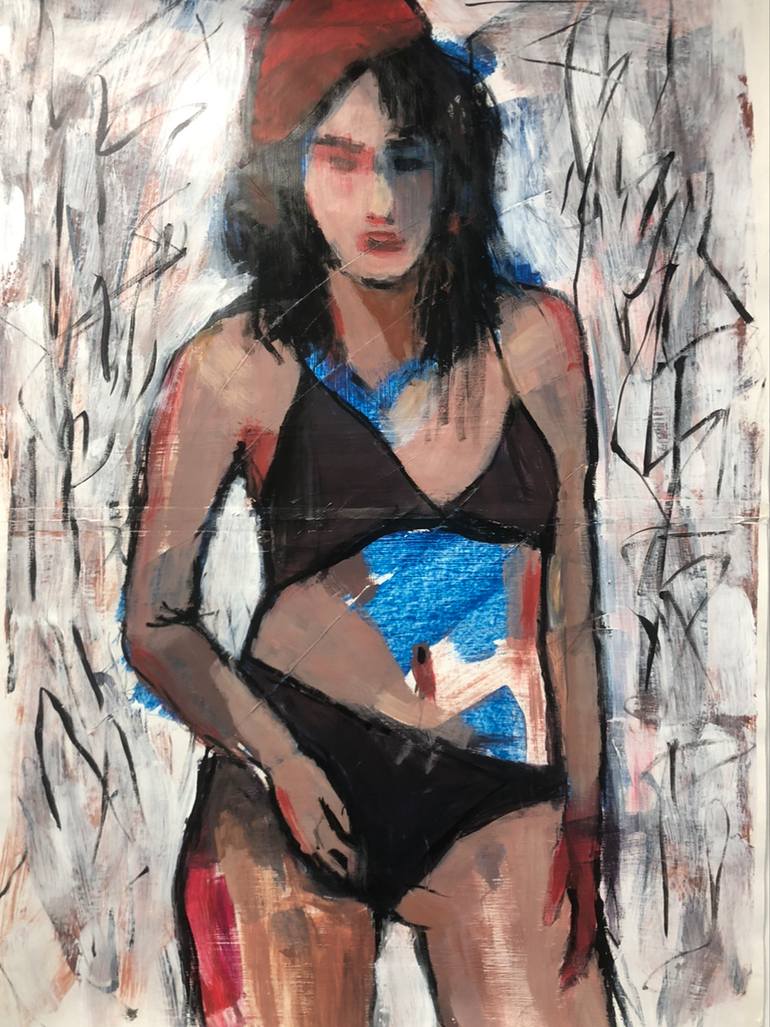 Original Abstract Body Painting by Margosha Dan