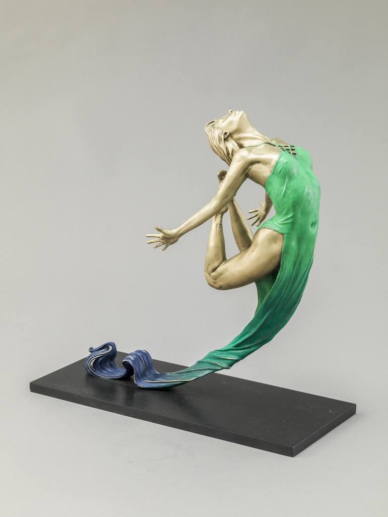 Original Figurative Women Sculpture by Julie Tanner