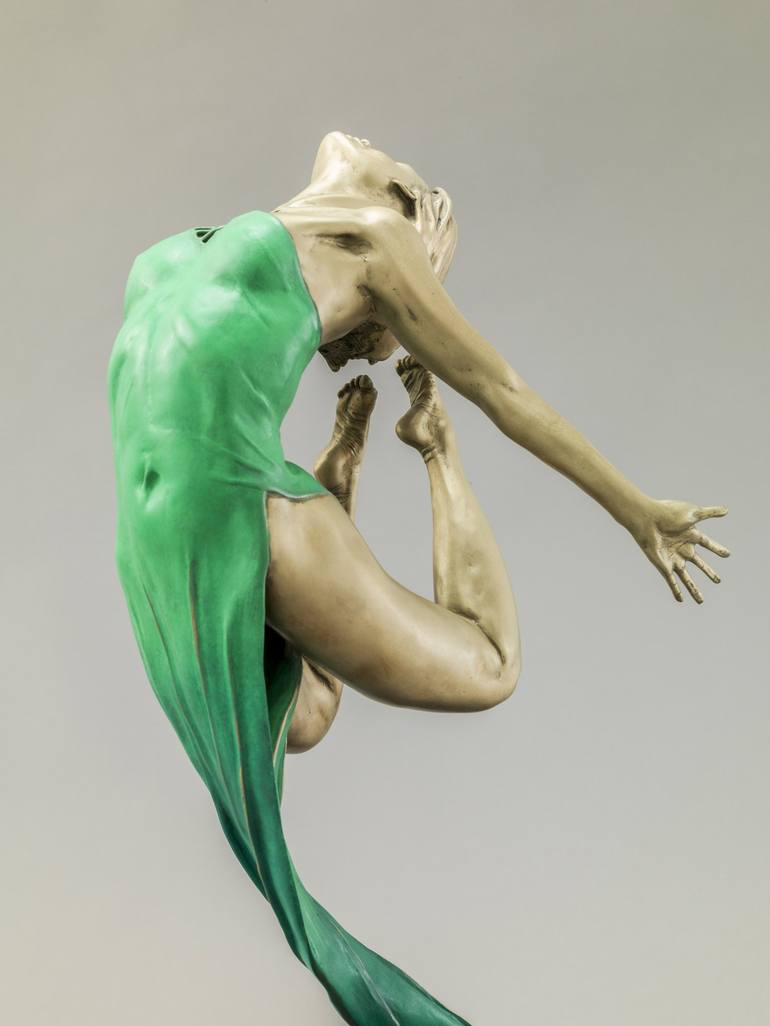 Original Figurative Women Sculpture by Julie Tanner