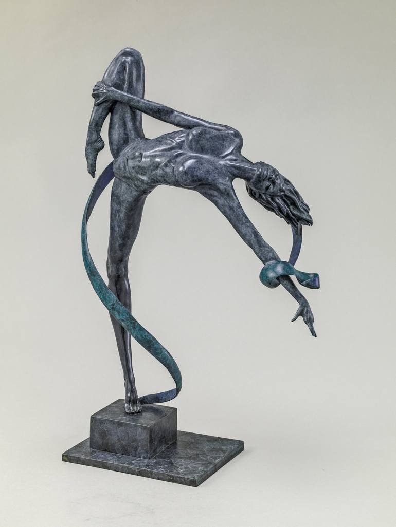 Original 3d Sculpture Women Sculpture by Julie Tanner