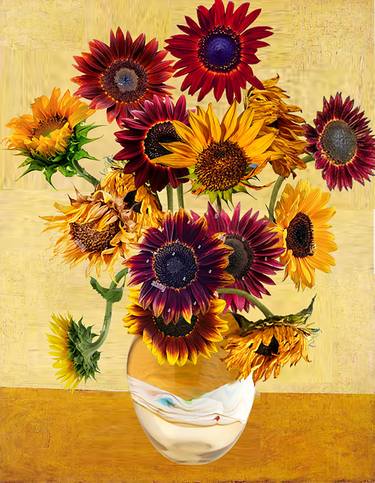 Original Floral Digital by Gerry Chapleski