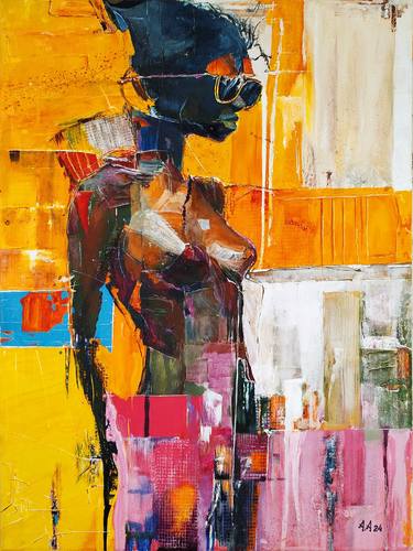 Original Abstract Paintings by Alexander Aksyonov