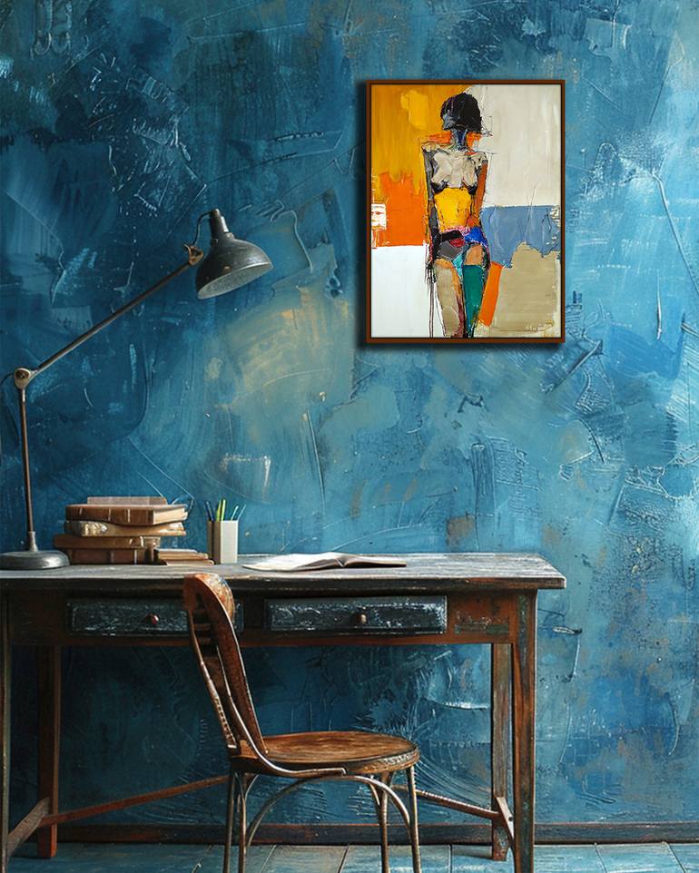 Original Figurative Women Painting by Alexander Aksyonov
