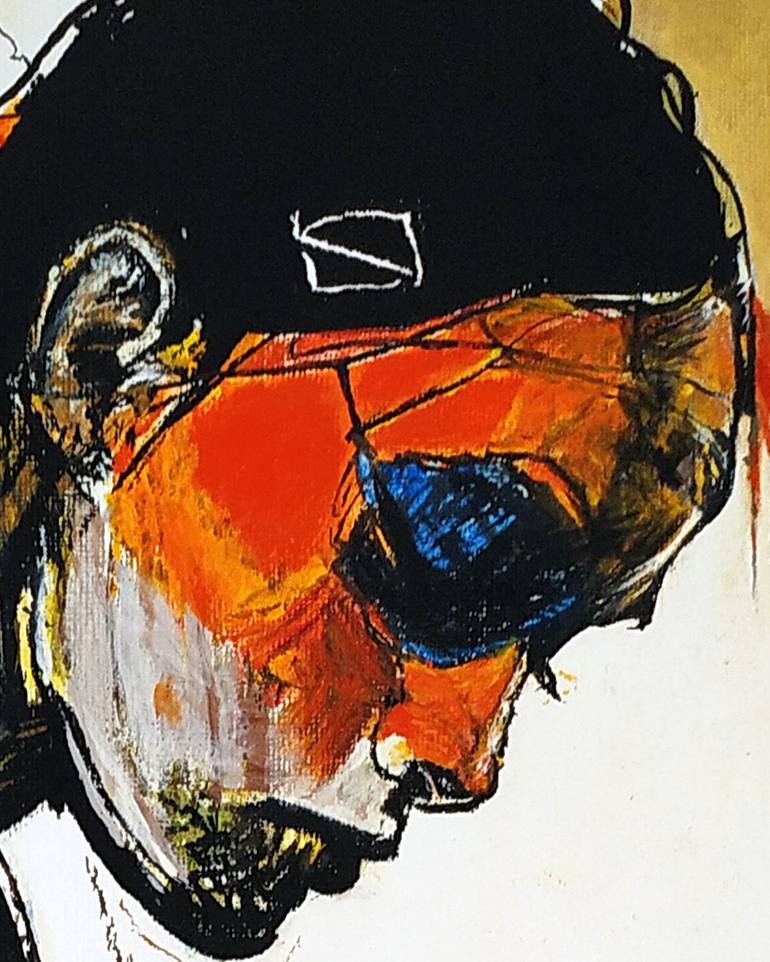 Original Expressionism Women Painting by Alexander Aksyonov