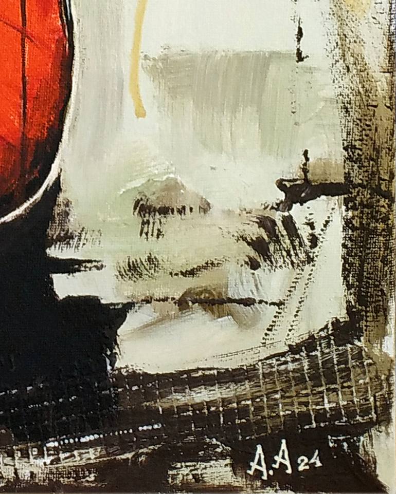 Original Expressionism Women Painting by Alexander Aksyonov