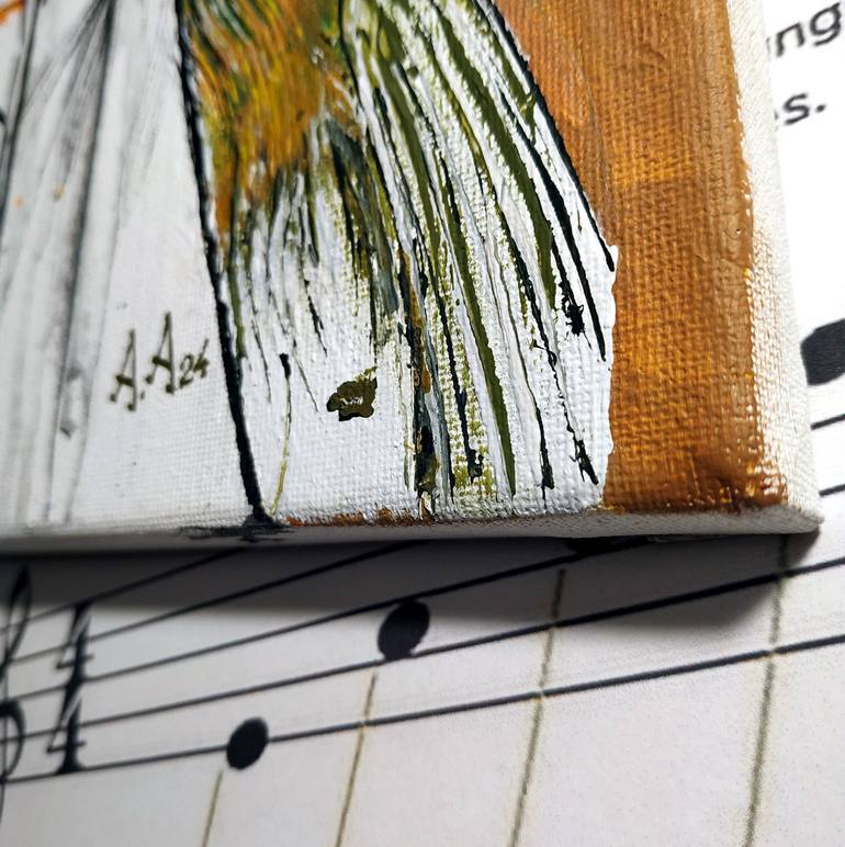 Original Abstract Expressionism Body Painting by Alexander Aksyonov