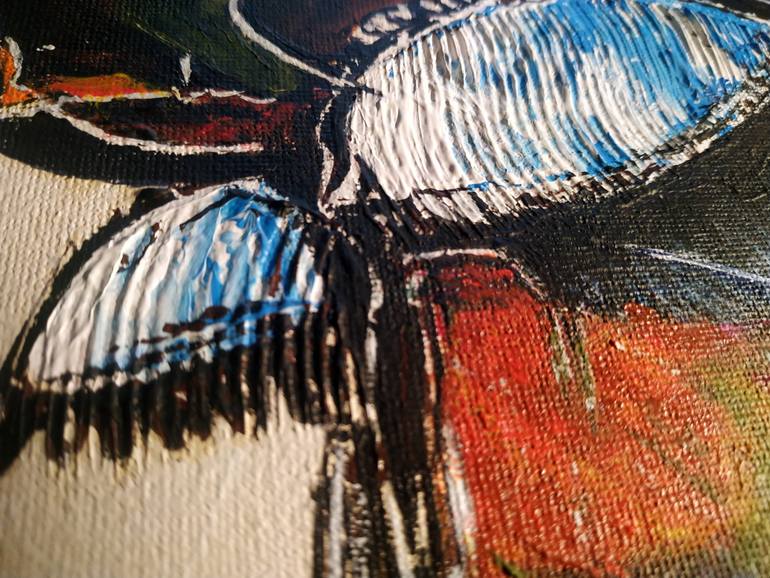 Original Figurative Abstract Painting by Alexander Aksyonov