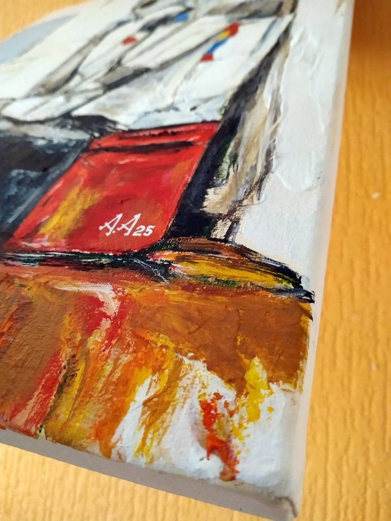 Original Contemporary Fashion Painting by Alexander Aksyonov