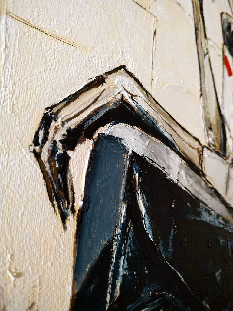 Original Contemporary Fashion Painting by Alexander Aksyonov