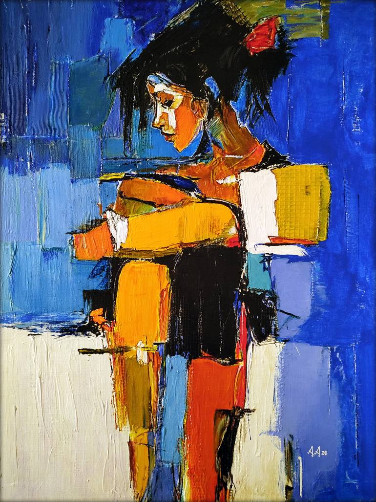 Original  Painting by alexander aksyonov