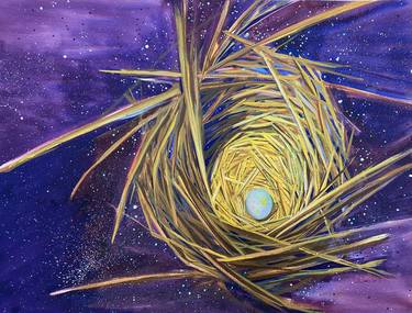 Original Fine Art Outer Space Paintings by Jessi Cross