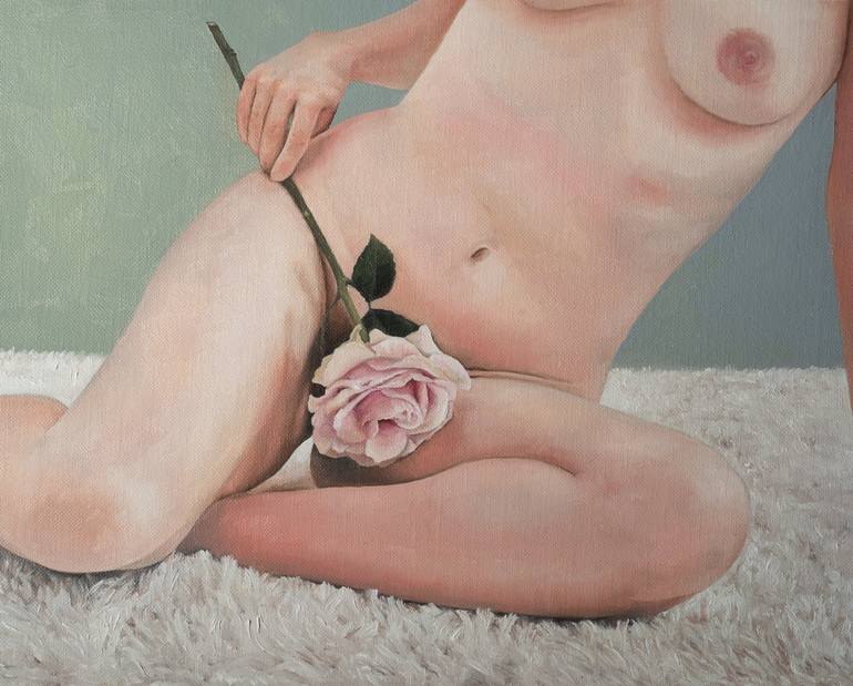 Original Realism Nude Paintings by Zdenka Kiss