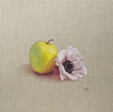 Original Photorealism Still Life Painting by Zdenka Kiss