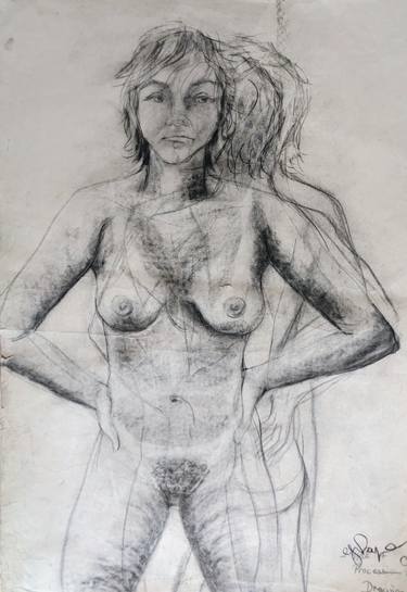 Original Body Drawing by Cherieblossom Art