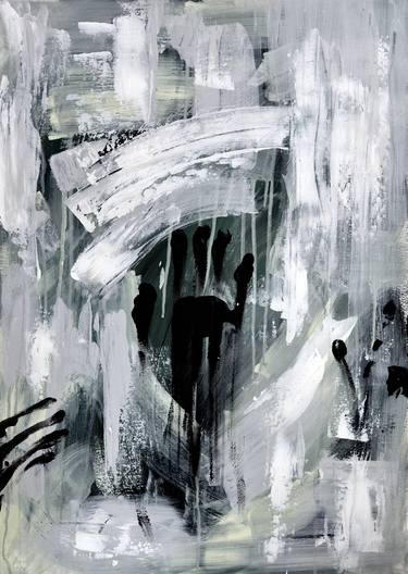 Original Abstract Expressionism Abstract Paintings by Paulina Lalak