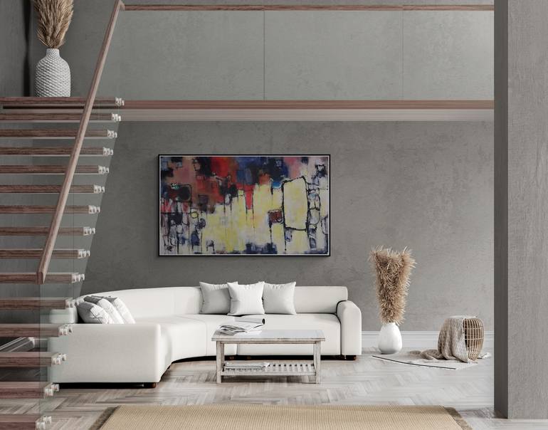 Original Abstract Expressionism Abstract Painting by Brian Kirchoff