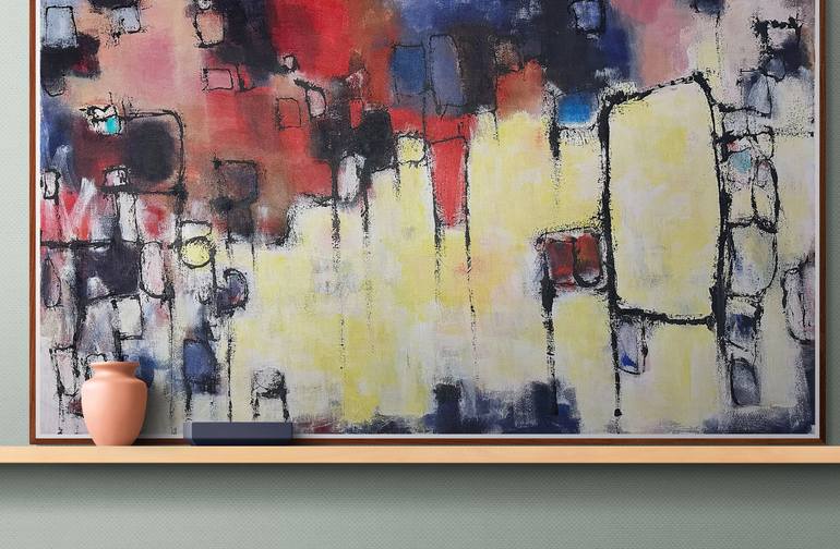 Original Abstract Expressionism Abstract Painting by Brian Kirchoff