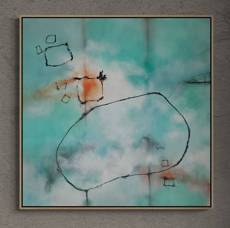 Original Abstract Expressionism Abstract Painting by Brian Kirchoff